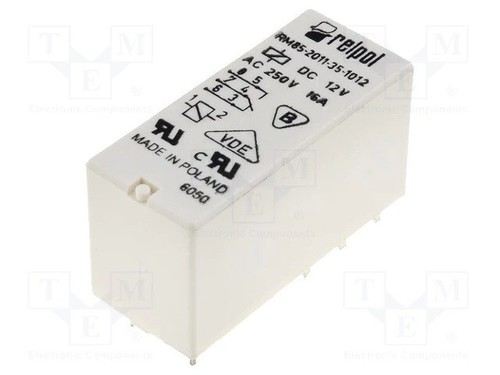 Rele 12v 16a rm85 - 16a, rm85-2011-35-1012