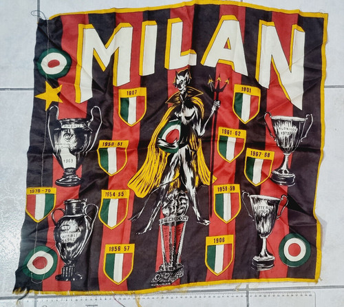 Bandiera milan 1978 - bandiera,