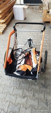 vendo LEON Rimorchio carrello carrellino per bici bicicletta passeggino 1 o 2 ba