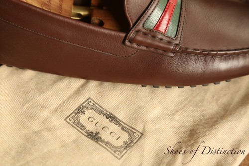 Gucci marrone ottone bit - gg,