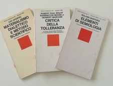 Roland Barthes, Herbert Marcuse, Leo Apostel. Nuovo Politecnico Einaudi