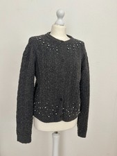 Cardigan maglione grigio ZARA