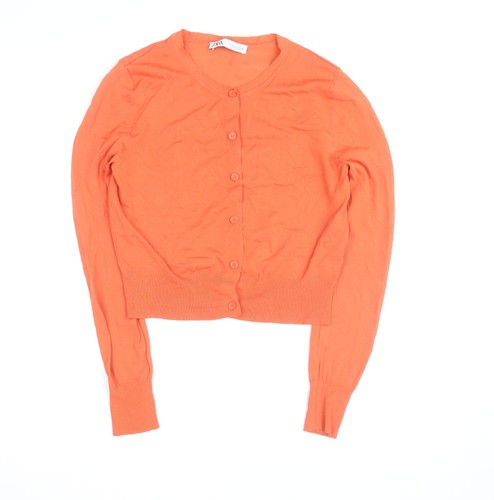 Cardigan donna zara arancione - zara,