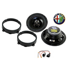 Altoparlanti + supporti per ALFA ROMEO 147 120 watts - 16,5 cm casse anter/post