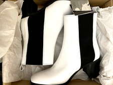 Zara nuovo bianco stivaletti - zara,