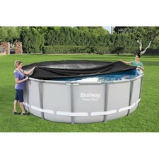 58248 TELO DI COPERTURA IN PVC PER PISCINE 427CM TONDO PISCINA RIGIDA