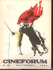 CINEFORUM N. 27 -9/1963 -disegno ERNANI COSTANTINI/Il Processo di Verona..- Y4