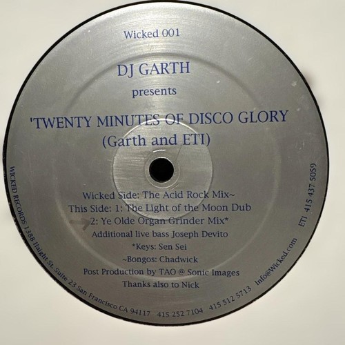 Garth twenty minutes of - dj,