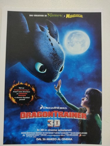 Dragon trainer cartolina - dragon,
