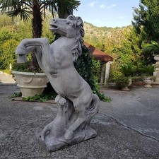 STATUA CAVALLO RAMPANTE DA