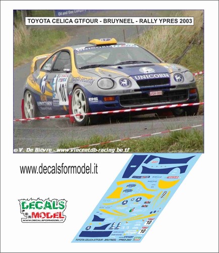 Decals toyota celica - decals,