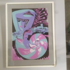 Stile Pop Art-Arte Moderna Anni70-Stampa/Serigrafia/Xilografia Artistica-Vintage