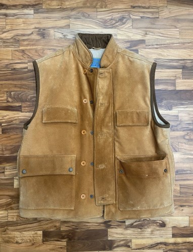 Gilet vintage pelle - in,