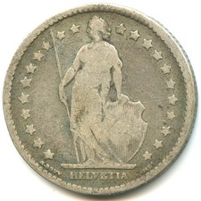 Svizzera 1 franco argento