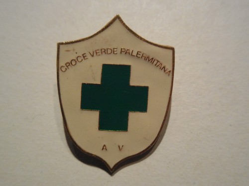 Distintivo croce verde - distintivo,