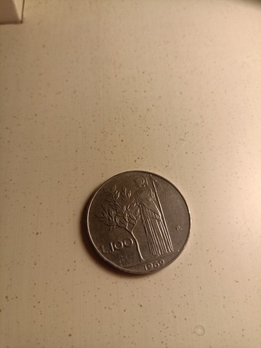 Moneta 100 lire - piccola, del
