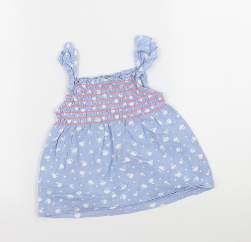Picapino girls blue floral - blue,