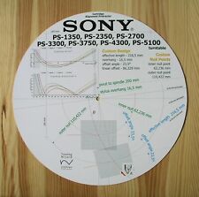 Cartuccia goniometro per giradischi Sony PS-1350/2350/2700/3300/3750/4300/5100
