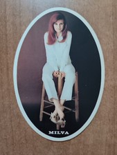 cartoncino / cartolina MILVA / Dischi Ricordi