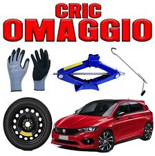 Ruotino Di Scorta 5Fori Misura Ruota 16 Per Fiat Tipo Con Kit Cric Crick Guanti