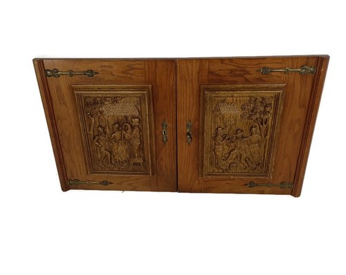 Coppia pannelli porta - porta, breughel