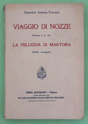 Antona traversi viaggio di - antona,