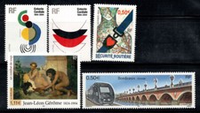 Francia 2004 Yv. 3657-3661 MNH 100% sicurezza, arte, turismo
