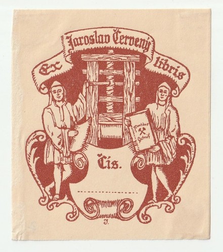 Vojtech joska exlibris für - vojtech,
