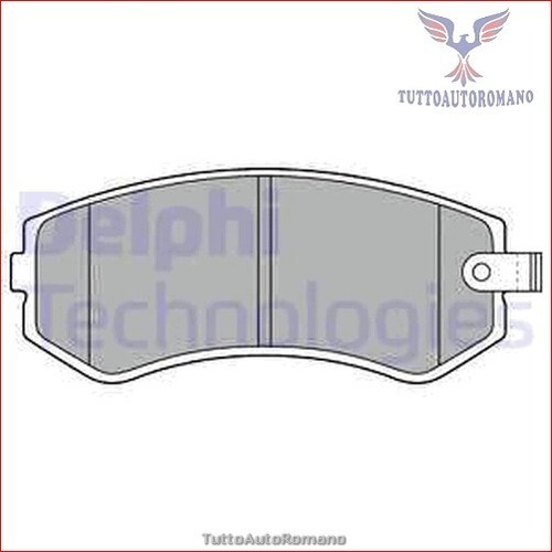Lp1544 kit pastiglie pattini - kit,