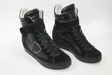 PHILIPPE MODEL scarpe donna tg 6 Europa 36 pelle scamosciata nera S7903