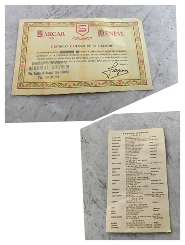 60s sarcar blanck - 50/60s, unused