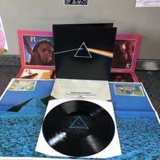 LP PINK FLOYD THE DARK SIDE OF THE MOON SHVL 804 UK 5TH PRESS POSTERS & STICKERS