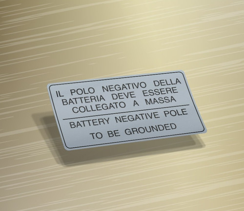 Adesivo negativo massa - negativo, a