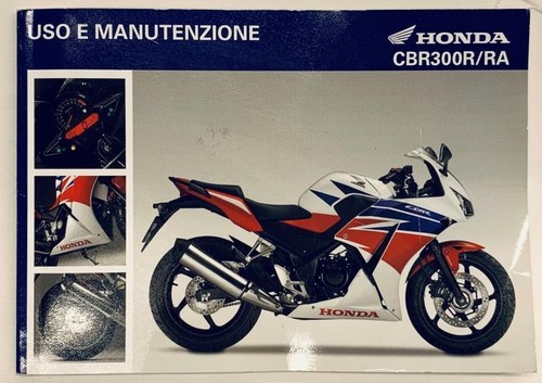 Manuale utente honda cbr - d'utente, 300