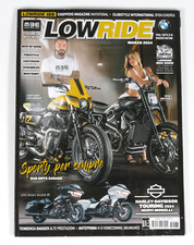 PRL) LOWRIDE 188 MOTOR BIKE RIVISTA MAGAZINE MENSILE MARZO 2024 HARLEY DAVIDSON