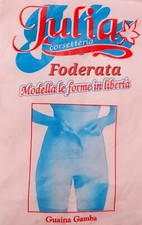 Guaina JULIA Panciera GAMBA contenitiva Foderata  Triple cuciture Resistente