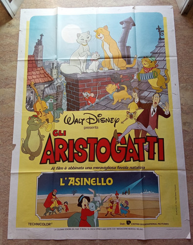 Manifesto gli aristogatti - gli,