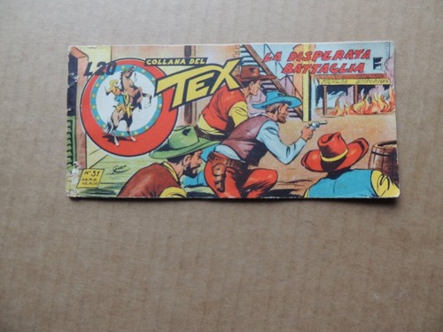 Tex striscia serie verde - verde, n.31