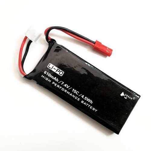 1pz batteria 15c 610mah - batteria, 7.4v