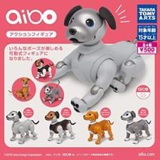 aibo Action figure x all 4P set mini figure gacha gachagacha toy miature