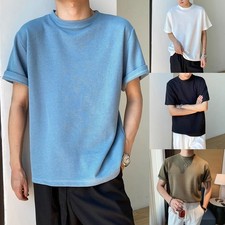 Top uomo comodo manica corta