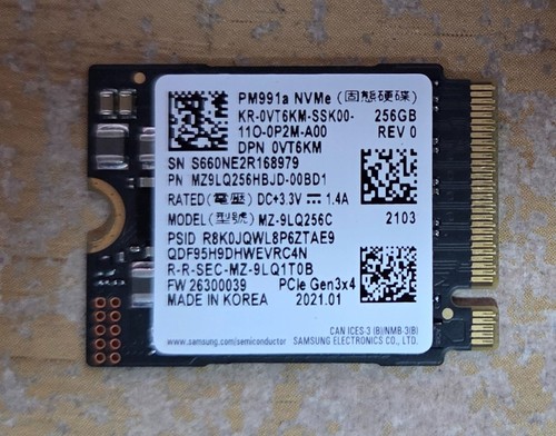 Samsung pm991a 256 2 - samsung,