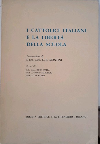 Cattolini italiani la - i, e
