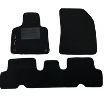 Tappetini Auto in Moquette per Citroen C4 Picasso, Set Completo, Nero,
