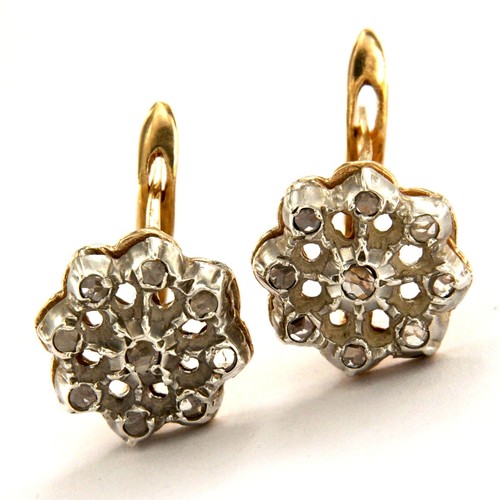 Orecchini rosone oro giallo - rosone,