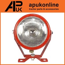 Lampada aratro rosso luce e