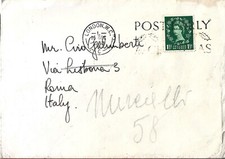 corrispondenza inglese con affrancatura rara