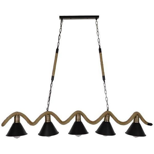 Lampadario soffitto corda - da,