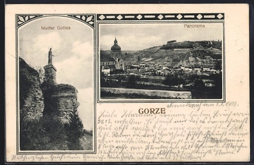 Cpa gorz vue - gorz,, générale