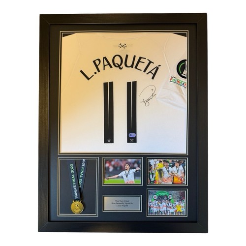 Maglia firmata lucas paqueta - maglia,
